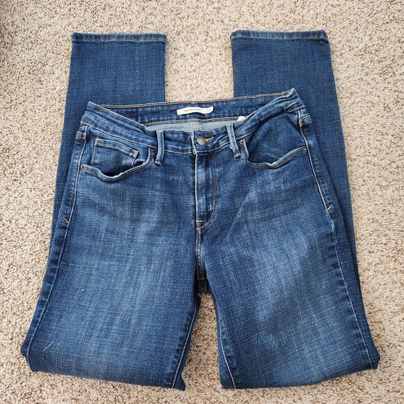 Levi's Mid Rise Skinny Denim Jeans - Picture 1 of 8